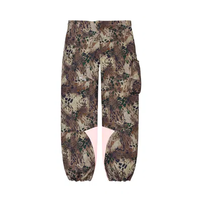 Pre-owned Supreme Gore-tex Paclite Pant 'pryml Wave Camo' In Brown