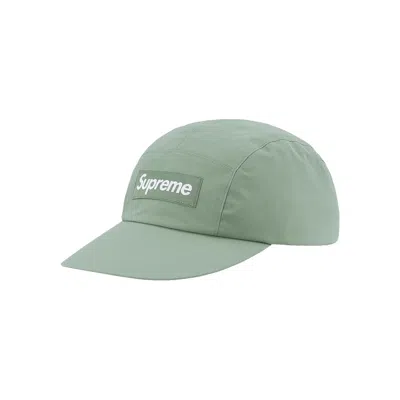 Pre-owned Supreme Gore-tex Polartec Long Bill Camp Cap 'light Olive' In Green