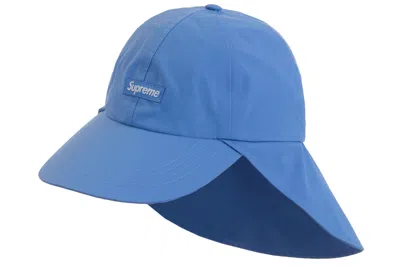 Pre-owned Supreme Gore-tex Sunshield Hat Blue