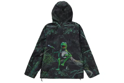 Pre-owned Supreme Gore-tex Taped Seam Shell Jacket Kermit The Frog