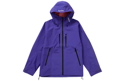 Pre-owned Supreme Gore-tex Taped Seam Shell Jacket Purple
