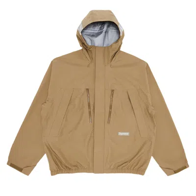 Pre-owned Supreme Gore-tex Taped Seam Shell Jacket 'tan'