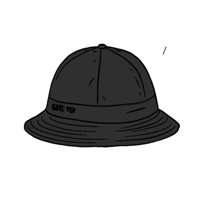 Pre-owned Supreme Goretex Bell Hat In Black