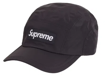 Pre-owned Supreme Goretex Camp Cap In Black