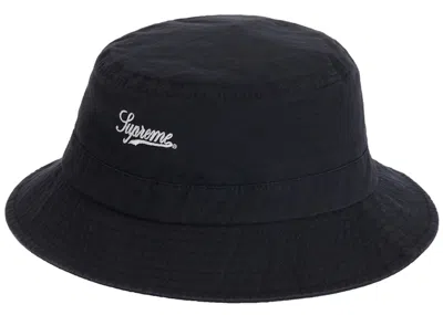 Pre-owned Supreme Goretex Crusher Hat (fw20) In Black