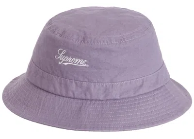 Pre-owned Supreme Goretex Crusher Hat (fw20) In Light Purple