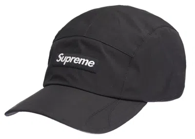 Pre-owned Supreme Goretex Paclite Camp Cap In Black