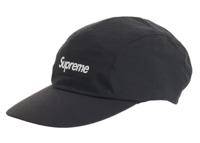 Pre-owned Supreme Goretex Polartec Long Bill Camp Cap In Black