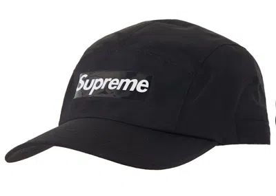 Pre-owned Supreme Goretex Tech Camp Cap In Black