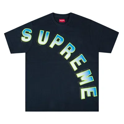 Pre-owned Supreme Gradient Arc Top 'navy' | Blue | Men's Size L