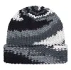 Supreme Gradient Spacedye Beanie Ss24 'black Grey' In Multi