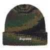 Supreme Gradient Spacedye Beanie Ss24 'olive' In Green