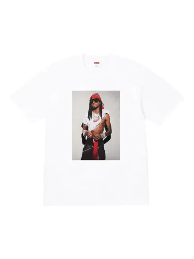 Supreme Graphic Playboi Carti Tee In Animal Print