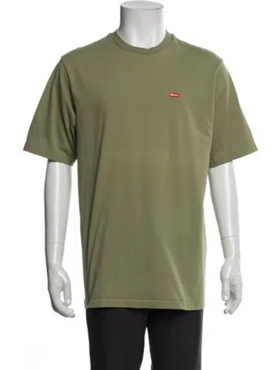 Pre-owned Supreme Graphic Print Crew Neck T-shirt In Green