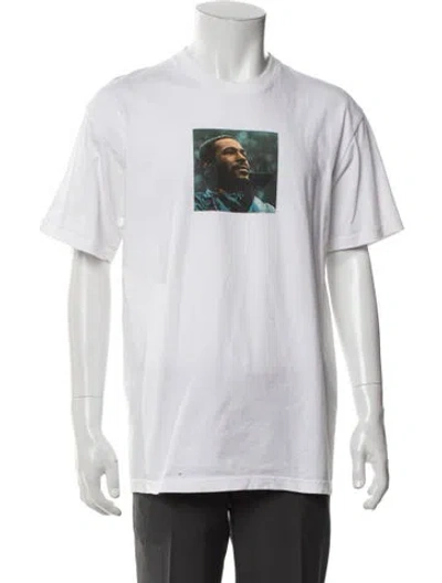Pre-owned Supreme Graphic Print Crew Neck T-shirt In White