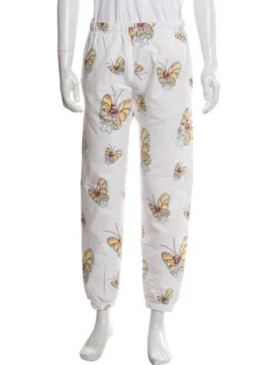 Pre-owned Supreme Graphic Print Pajama Bottoms In White
