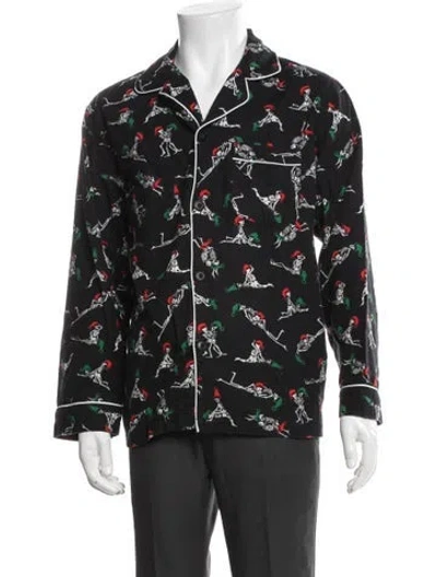 Pre-owned Supreme Graphic Print Pajama Set In Black