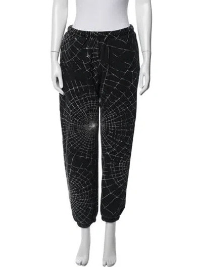 Pre-owned Supreme Graphic Print Sweatpants In Black