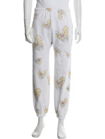 Pre-owned Supreme Graphic Print Sweatpants In White