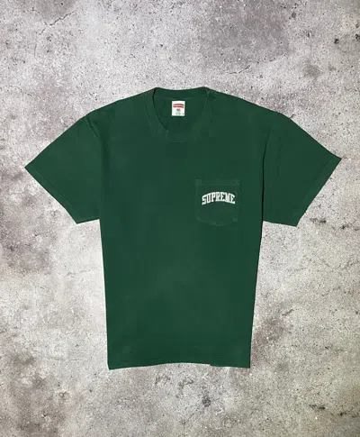 Pre-owned Supreme Green T-shirt