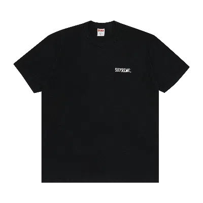 Pre-owned Supreme Greta Tee 'black'