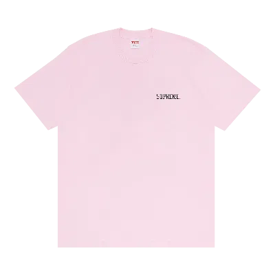 Pre-owned Supreme Greta Tee 'light Pink'