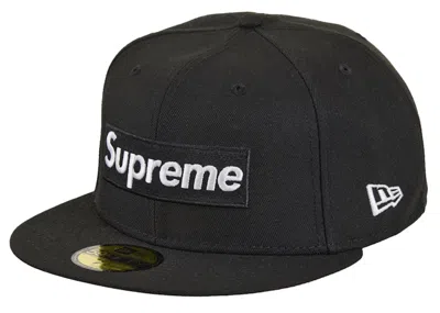 Pre-owned Supreme Grinch Box Logo New Era 59fifty Fitted Cap In Black