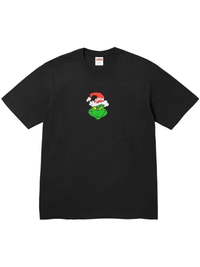 Supreme Grinch T-shirt In Black