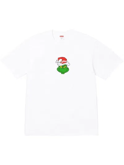 Supreme Grinch T-shirt In White