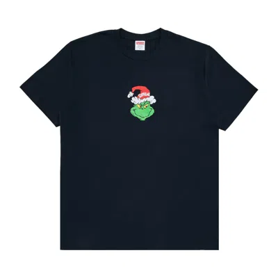 Pre-owned Supreme Grinch Tee 'navy' | Blue | Men's Size Xxl