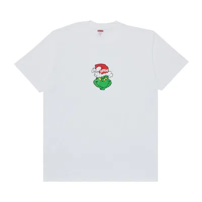 Pre-owned Supreme Grinch Tee 'white' | Men's Size Xxl