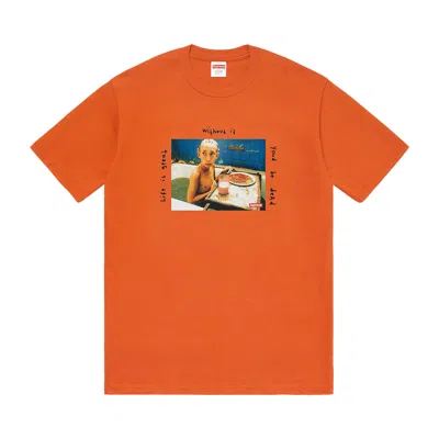 Pre-owned Supreme Gummo Bathtub Tee 'rust' In Orange