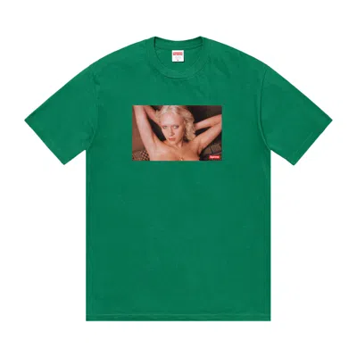 Pre-owned Supreme Gummo Dot Tee 'light Pine' In Green