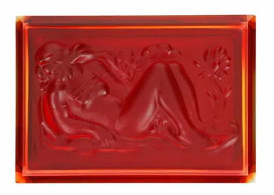 Pre-owned Supreme Halama Crystal Box In Red