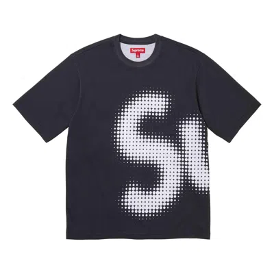 Supreme Halftone S/s Top 'black White'