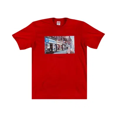 Pre-owned Supreme Hardware T-shirt 'red'