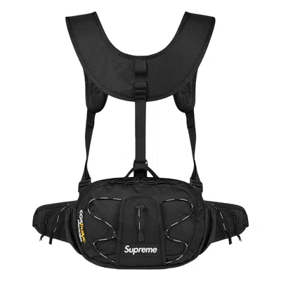 Pre-owned Supreme Harness Waist Bag 'black'
