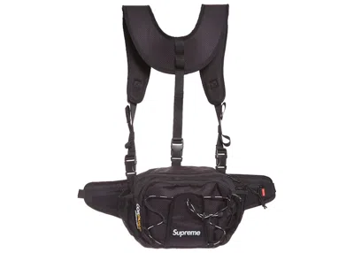 Pre-owned Supreme Harness Waist Bag In Black