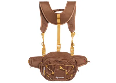 Pre-owned Supreme Harness Waist Bag In Brown