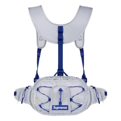 Pre-owned Supreme Harness Waist Bag 'silver'