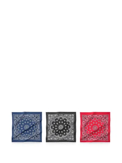 Supreme Hav-a-hank Bandanas (set Of 3) In Multi