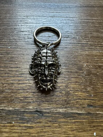 Pre-owned Supreme Hellraiser Keychain Fw18 In Silver