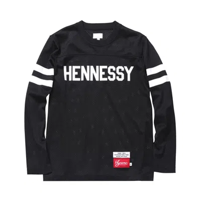 Pre-owned Supreme Hennessy Football Jersey 'black' | Men's Size L