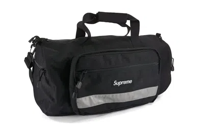 Pre-owned Supreme Hi Vis Duffle Bag In Black