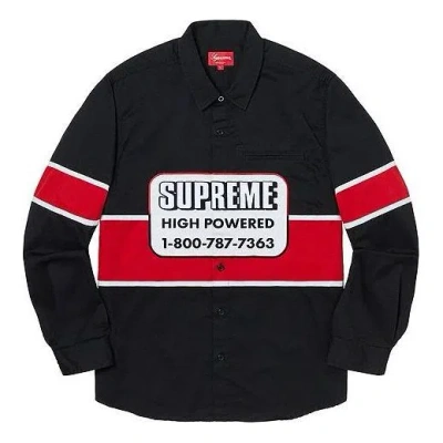 Supreme High Powered Work Shirt 'black'