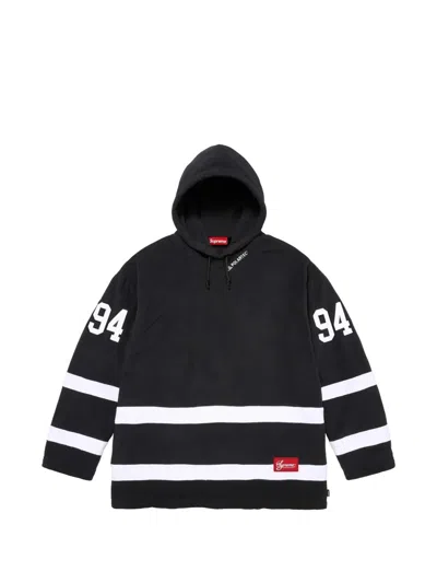 Supreme Hockey Hoodie In Black