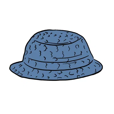 Pre-owned Supreme Hole Punch Denim Crusher Hat In Blue
