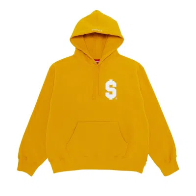 Pre-owned Supreme $ Hooded Sweatshirt 'gold'
