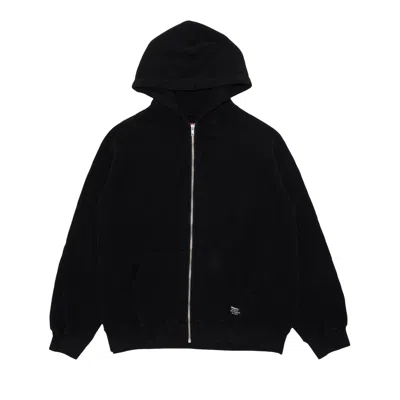 Pre-owned Supreme Hooded Zip Up Thermal 'black'