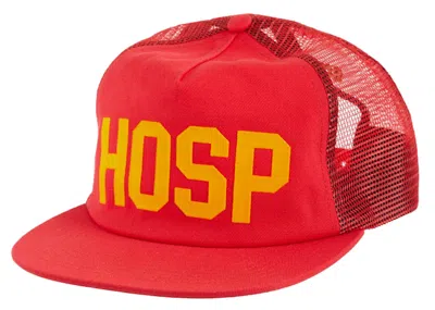 Pre-owned Supreme Hosp Mesh Back 5panel In Red